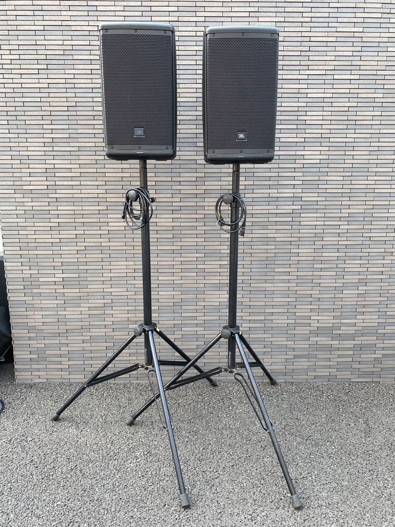 K&M スピーカースタンド 2本セット ケース付き！