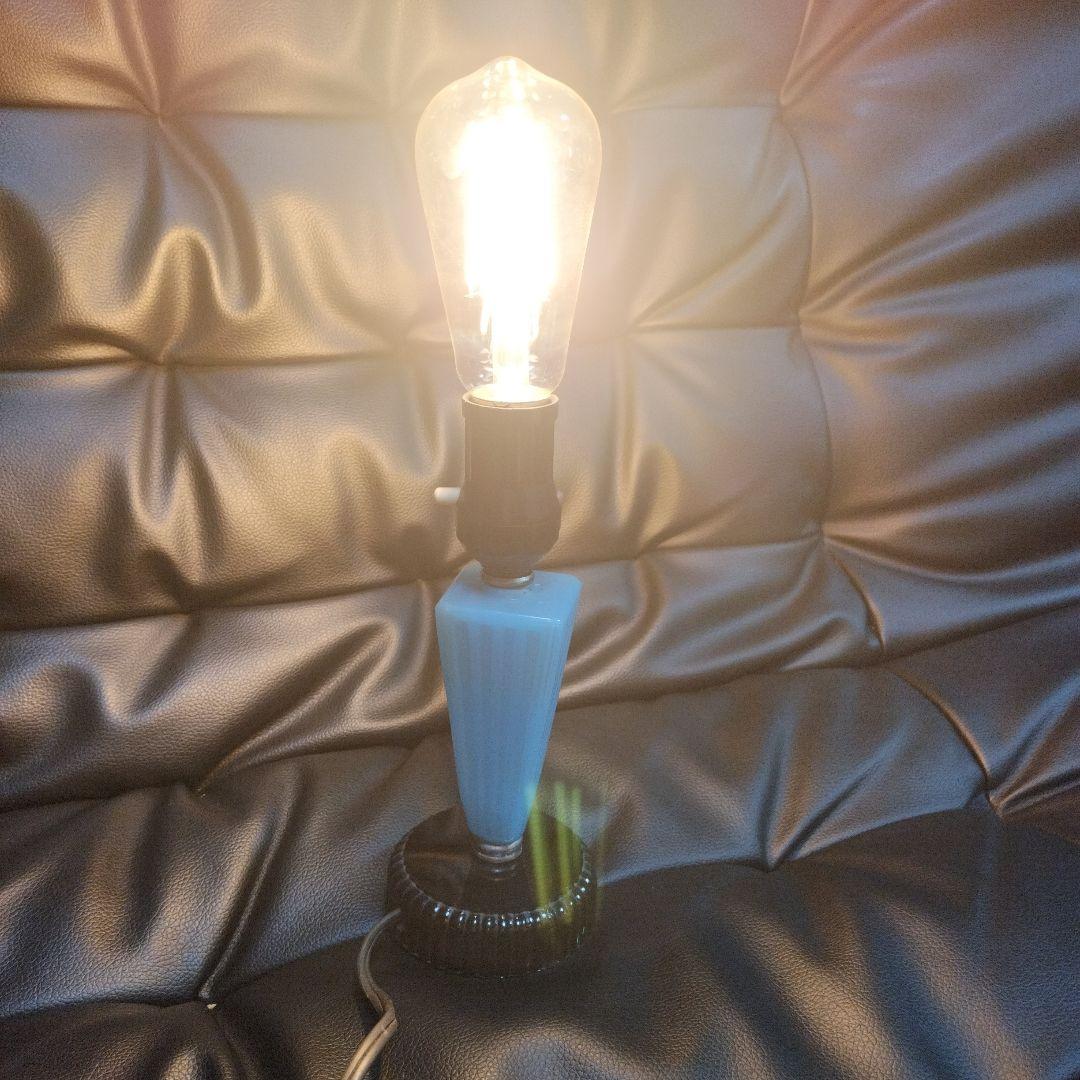 アンティーク ランプ ミルクガラス 昭和レトロ