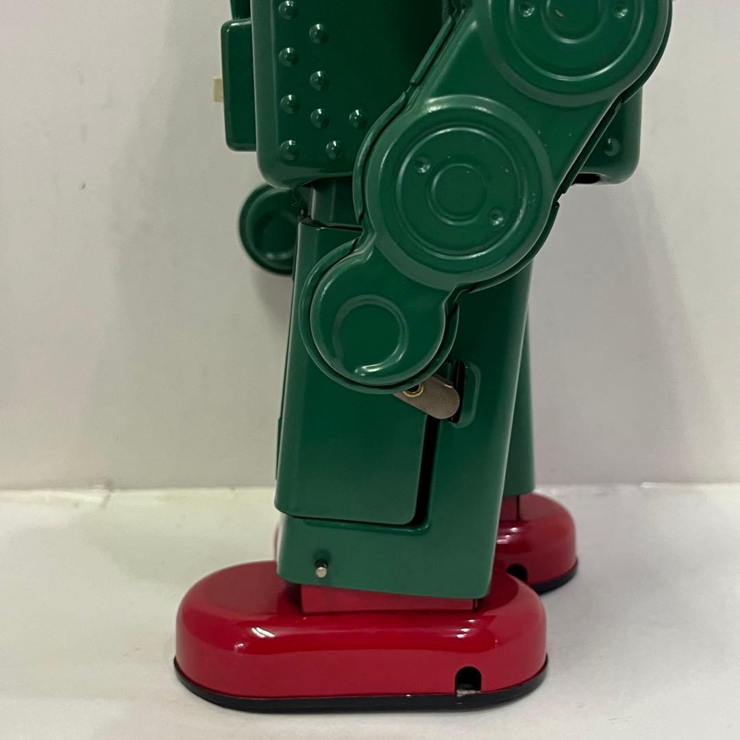 HAHATOY スモーキング スペースマン ブリキロボット 玩具 緑