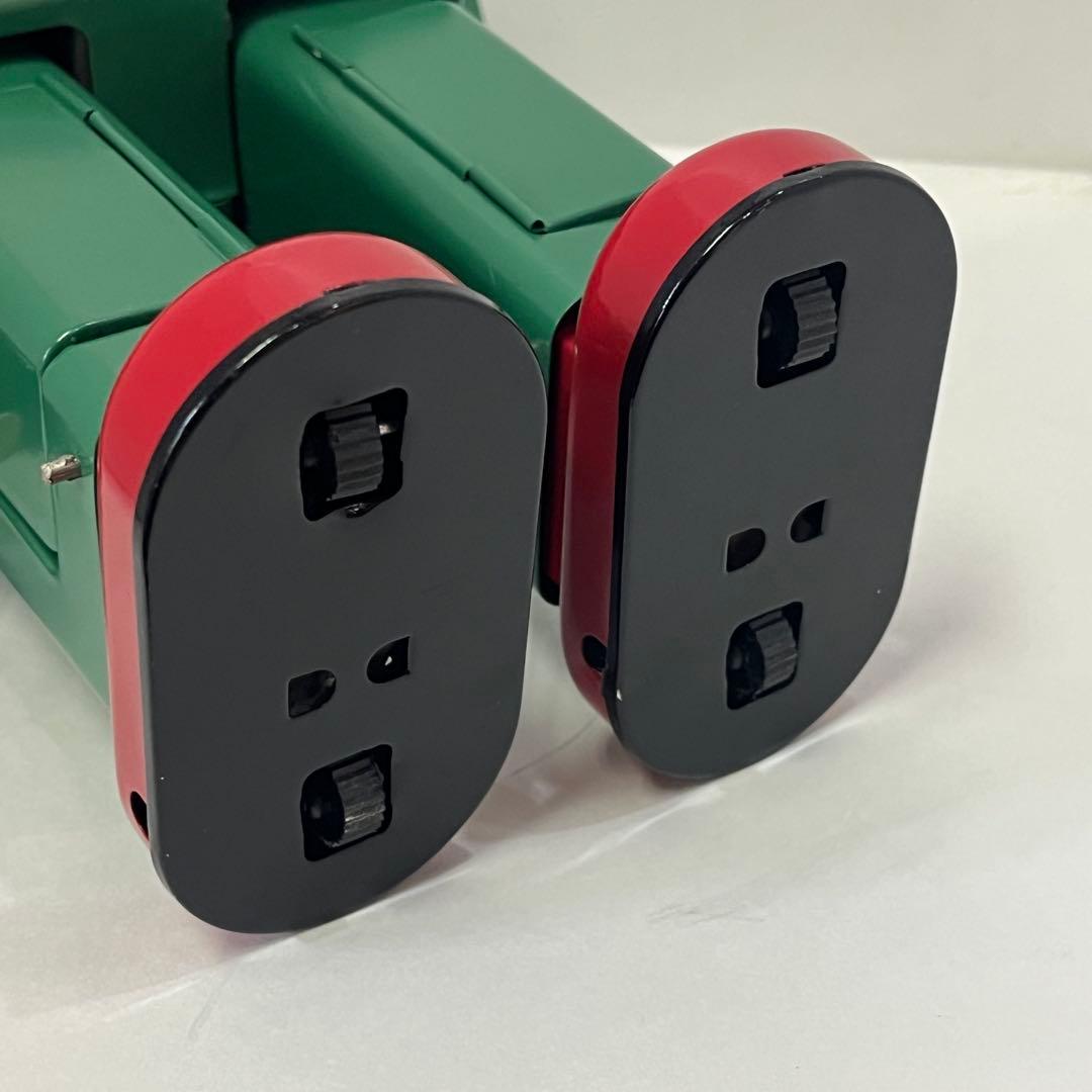 HAHATOY スモーキング スペースマン ブリキロボット 玩具 緑