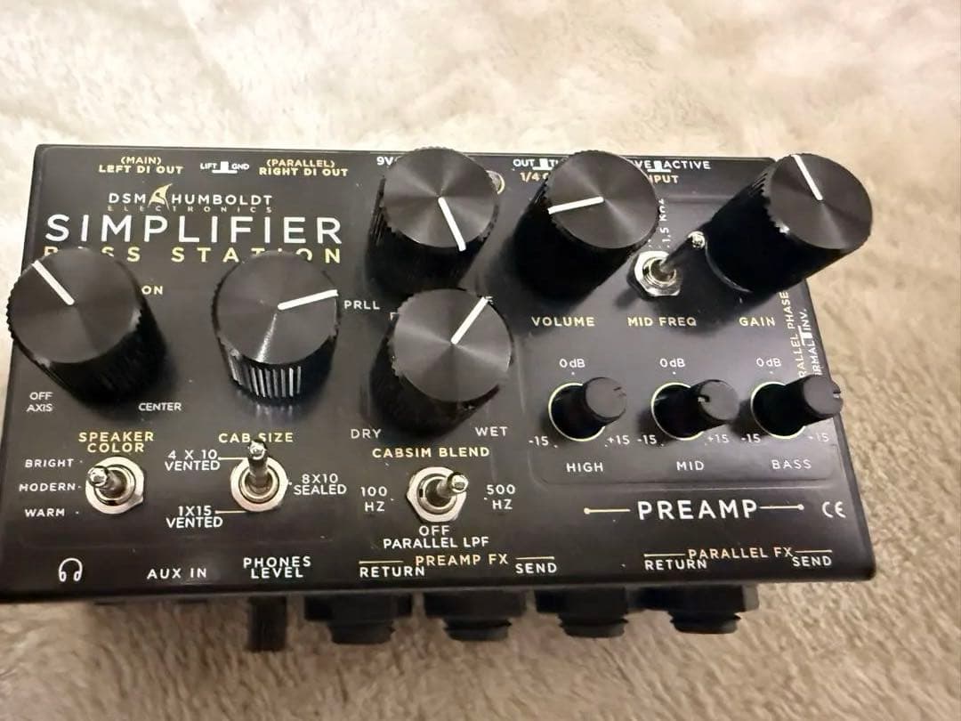 【１２月購入】　SIMPLIFIER BASS STATION