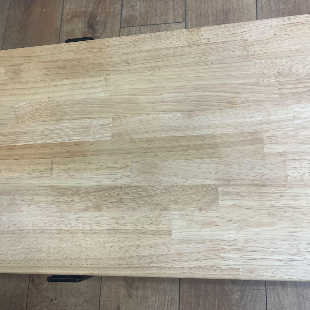 KANADEMONO ダイニングテーブル 120×40ラバーウッドナチュラル