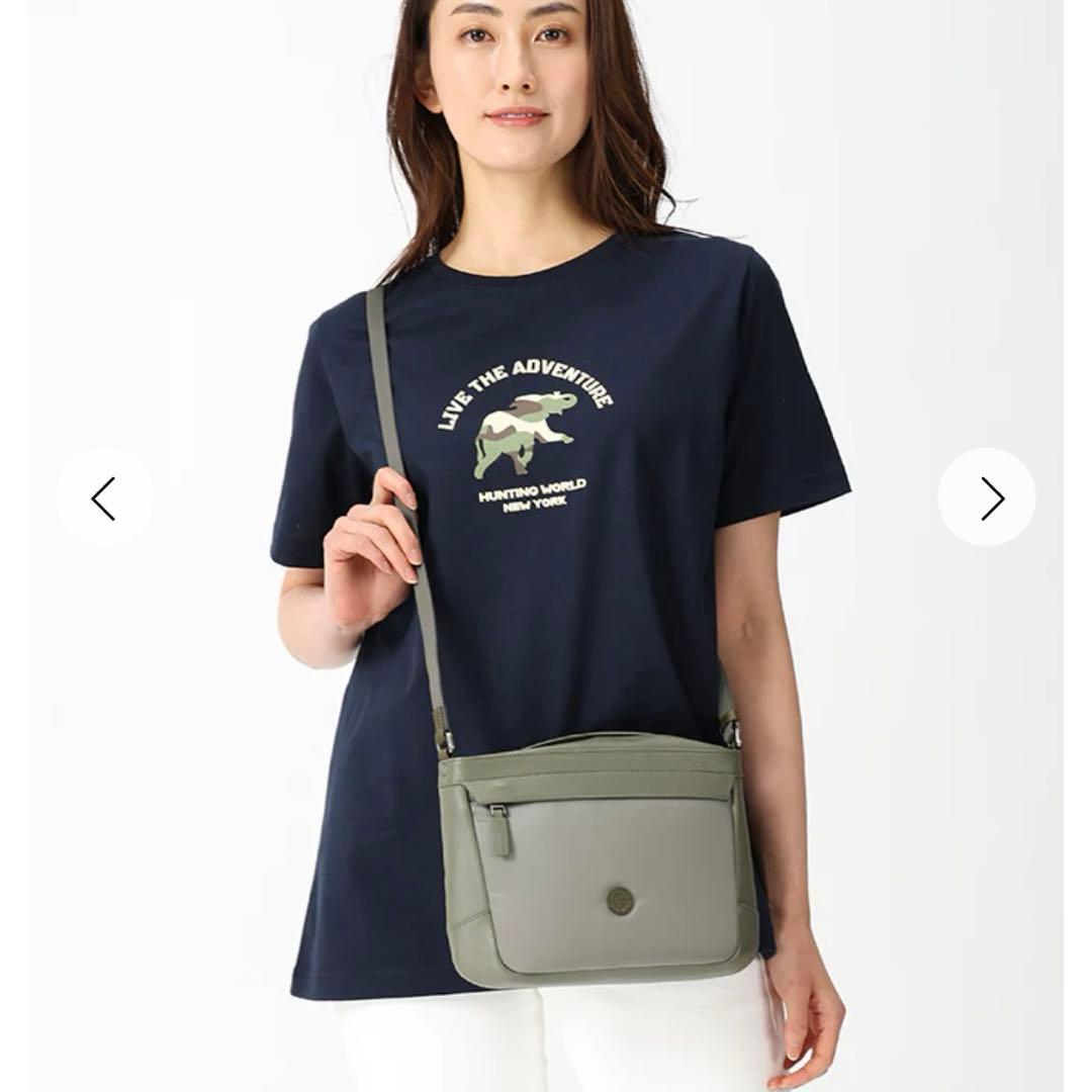 ハンティングワールド　ショルダーバッグ