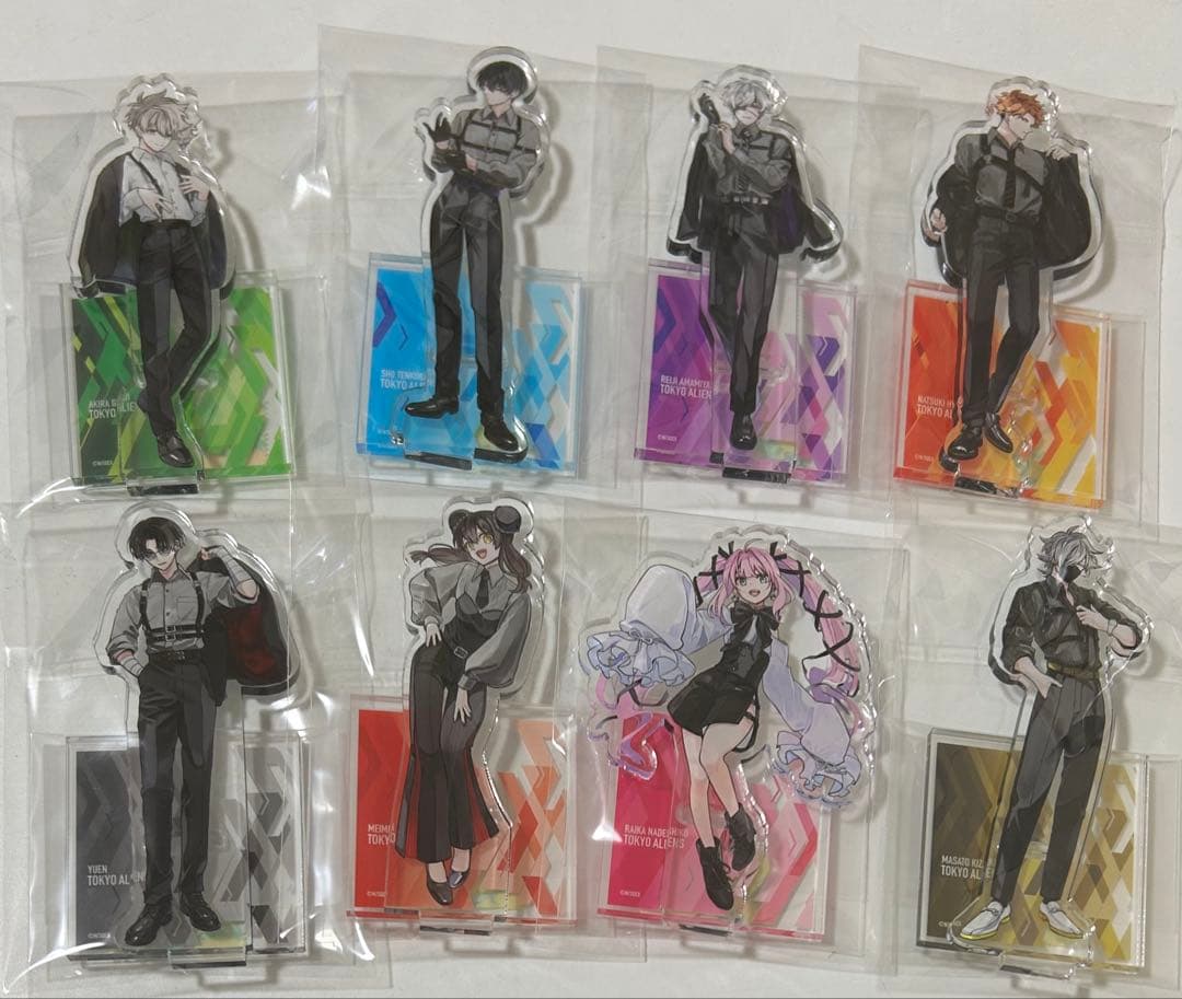 東京エイリアンズ オンラインくじ アクリルスタンド 全種セット