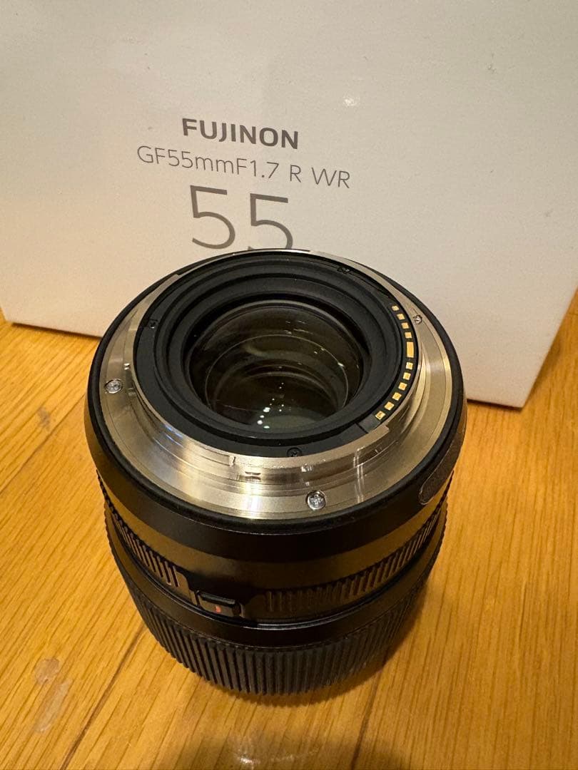 【付属品完備】Fujinon GF55mmF1.7 R WR 単焦点レンズ