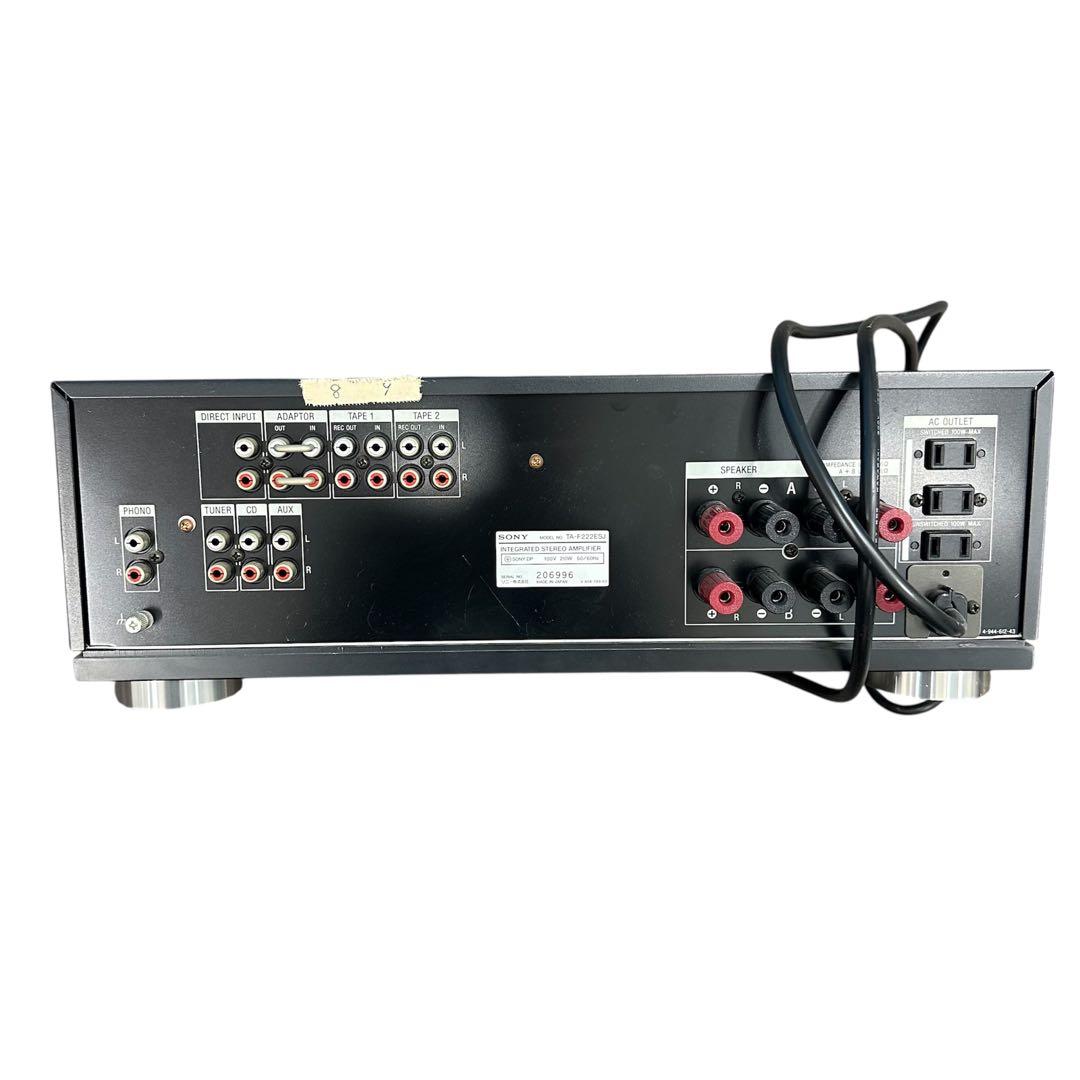 【動作確認済】SONY TA-F222ESJ オーディオアンプ