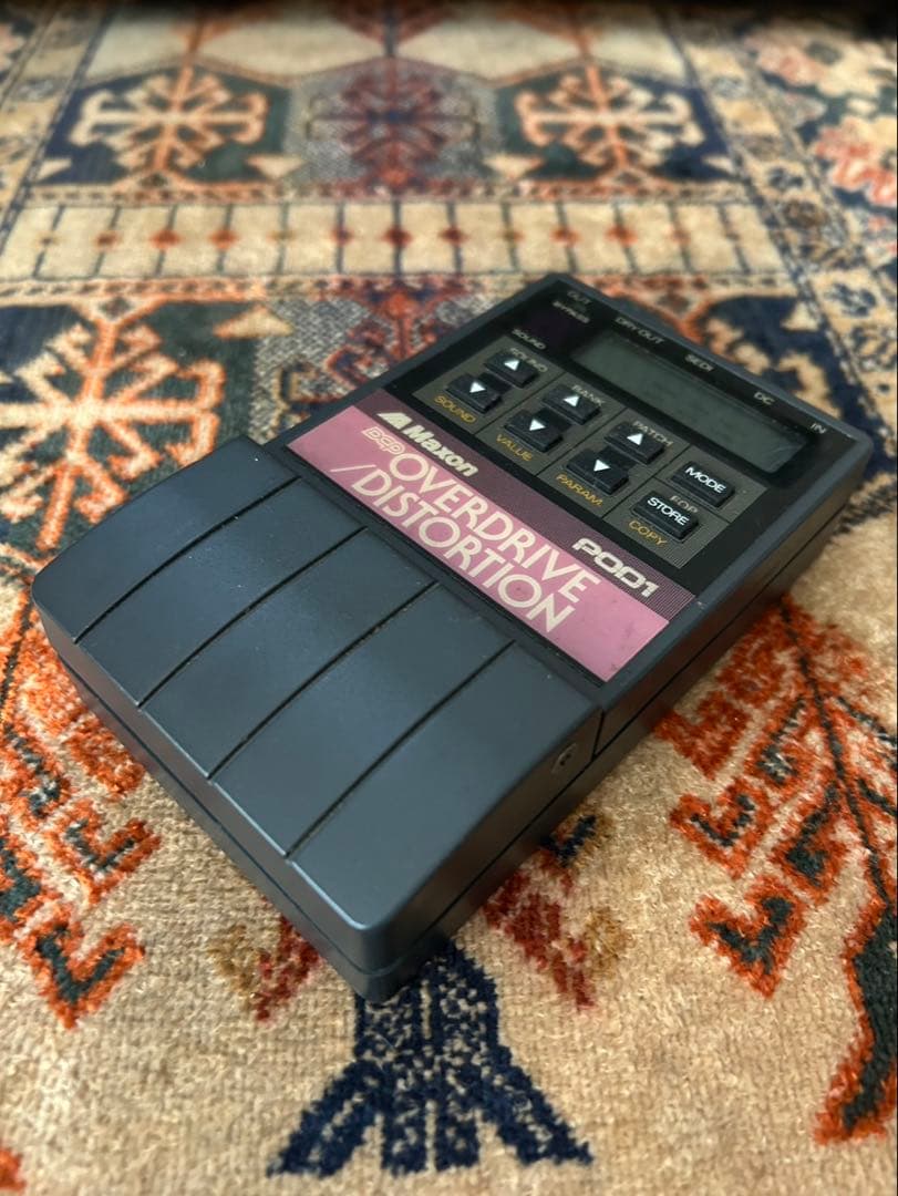 MAXON POD1 OVERDRIVE /DISTORTION エフェクター