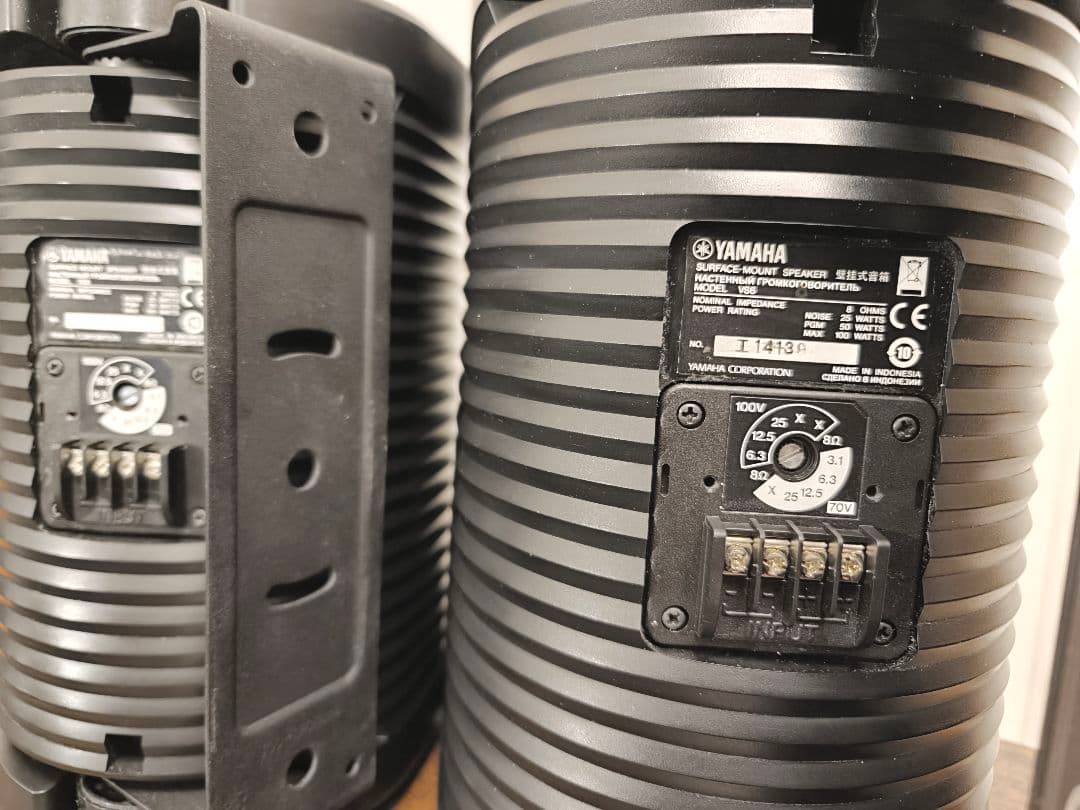YAMAHA VS6 ブラック✕2 スピーカー