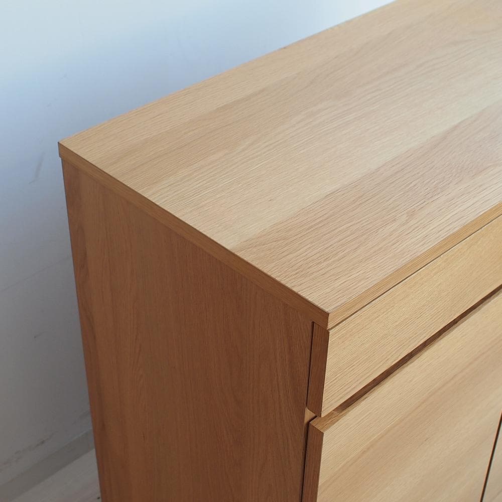 無印良品/MUJI 無印良品　木製キャビネット　木扉　オーク材突板