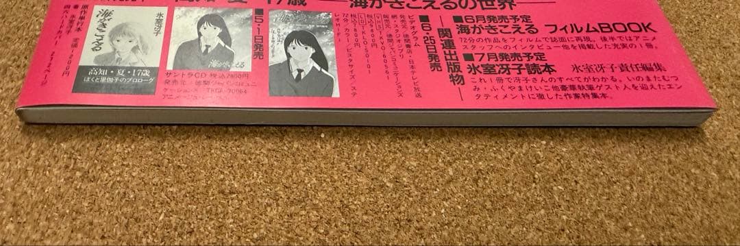 僕が好きなひとへ 氷室冴子 近藤勝也 海がきこえる 徳間書店