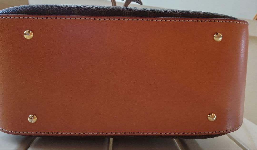 未使用【CELINE】マカダム柄　 巾着 ショルダー バッグ 　ヴィンテージ