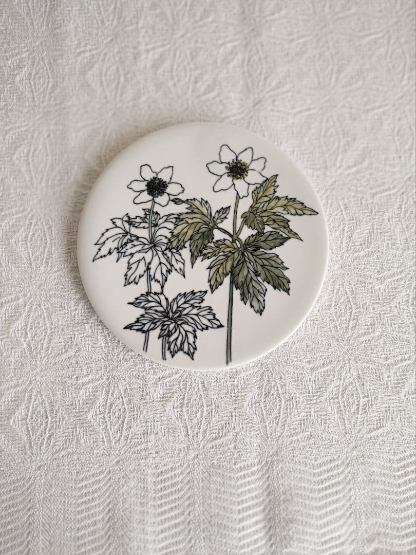 【Ribuさま】vintage flower tile ❀ 野に咲くお花の 陶板