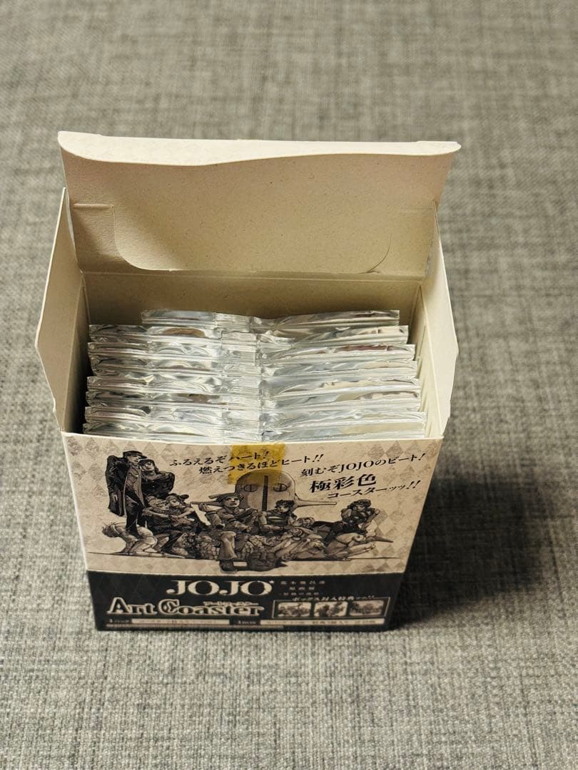ジョジョ展 荒木飛呂彦 原画展 限定 アートコースター　特典付き48枚セット
