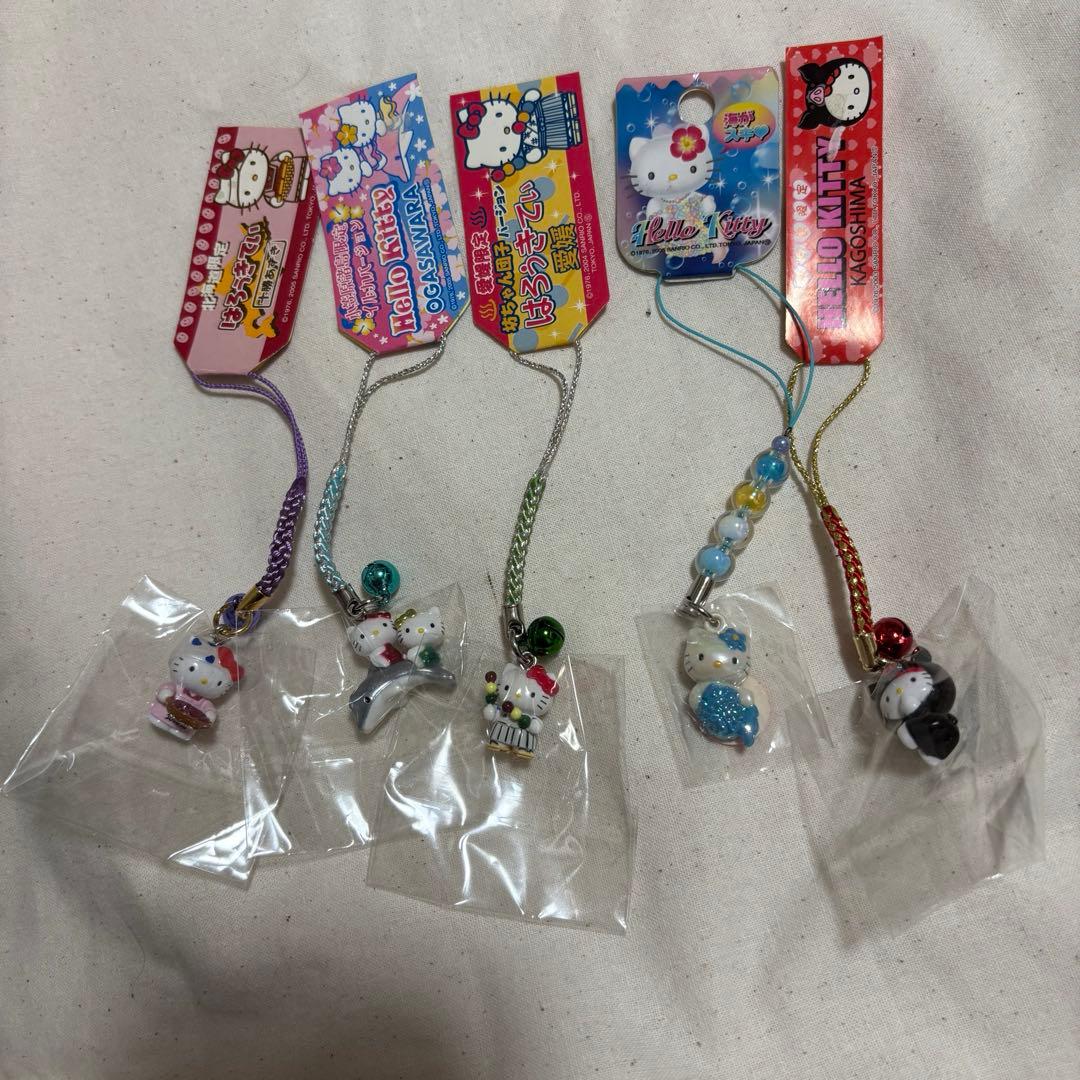 ご当地キティ ストラップ 等 51個まとめ売り