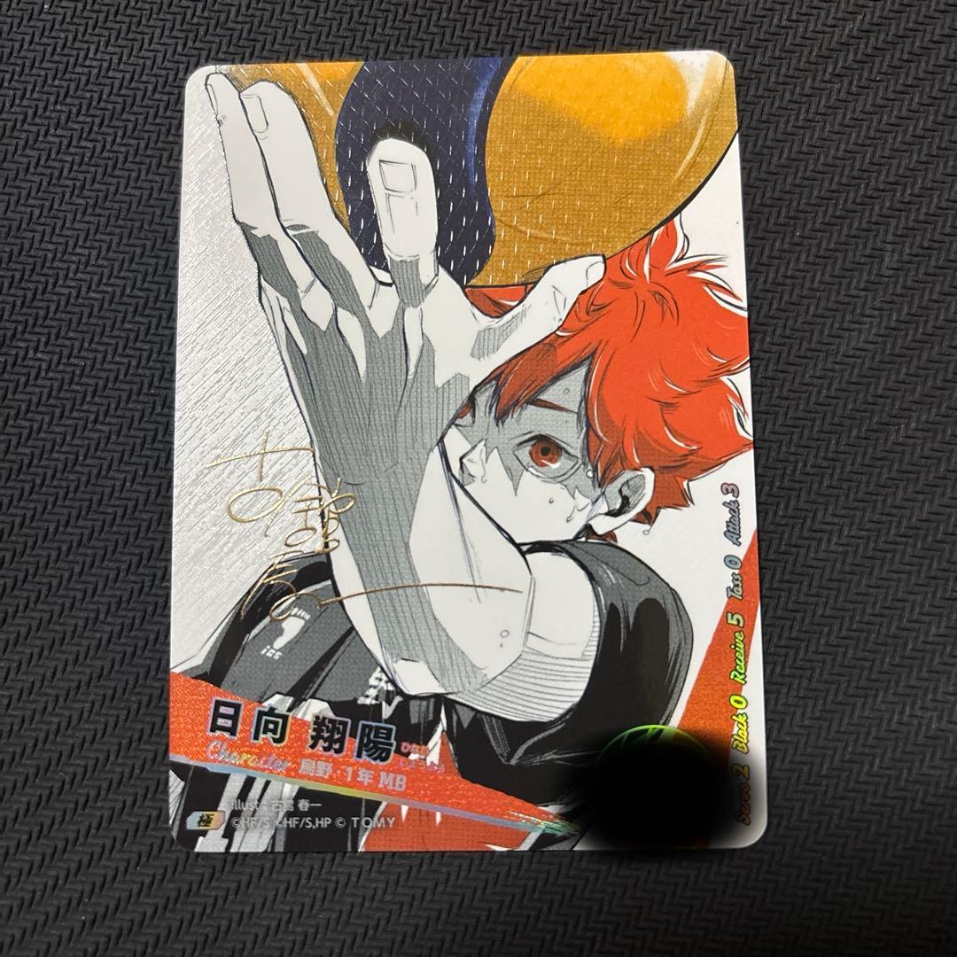 バボカ BREAK 日向翔陽 シリアルナンバー入 サイン 極　ゾロ目