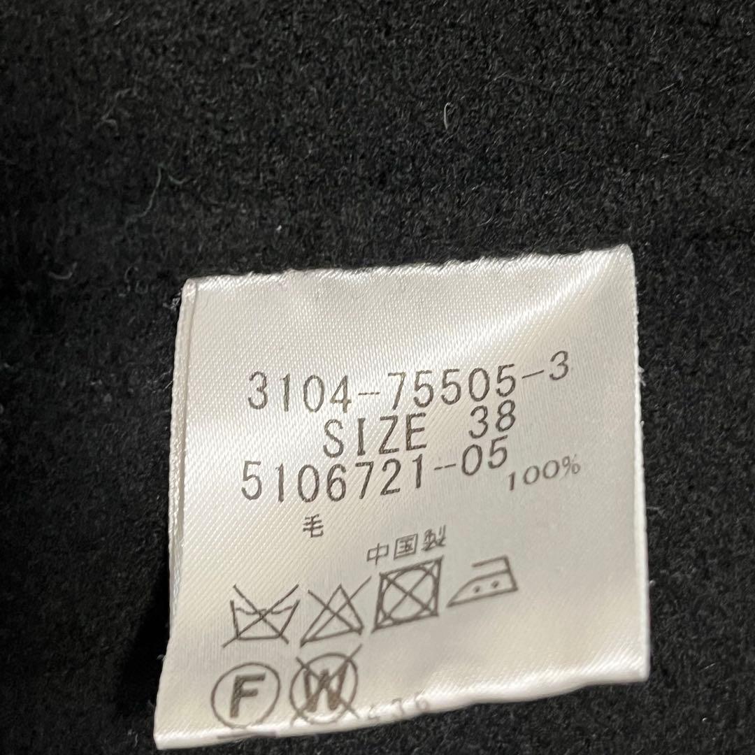 エッセン ロートレアモンイタリア製上質ウール100ゆったりチェスターリバーコート