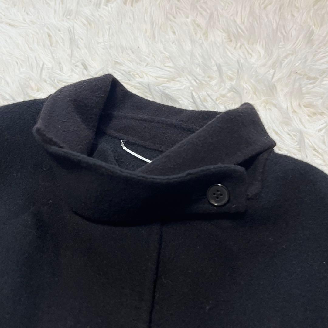 エッセン ロートレアモンイタリア製上質ウール100ゆったりチェスターリバーコート