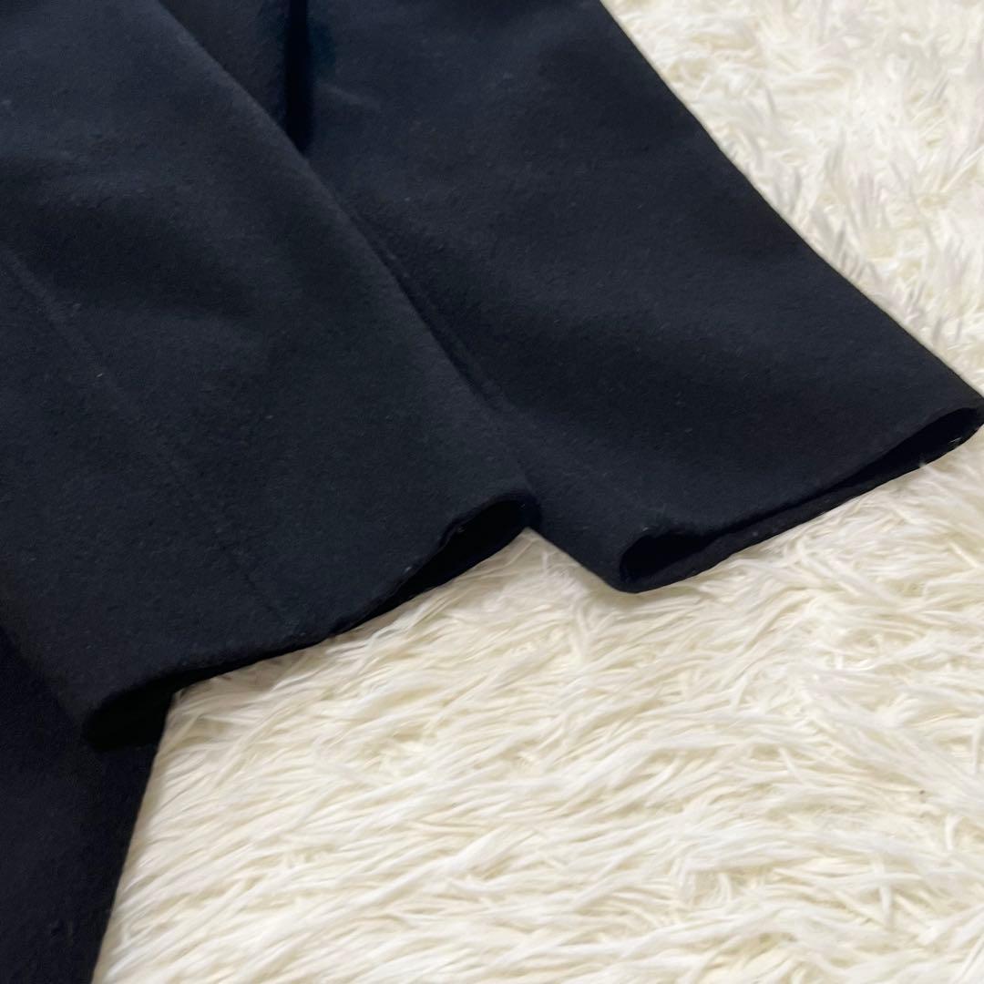 エッセン ロートレアモンイタリア製上質ウール100ゆったりチェスターリバーコート