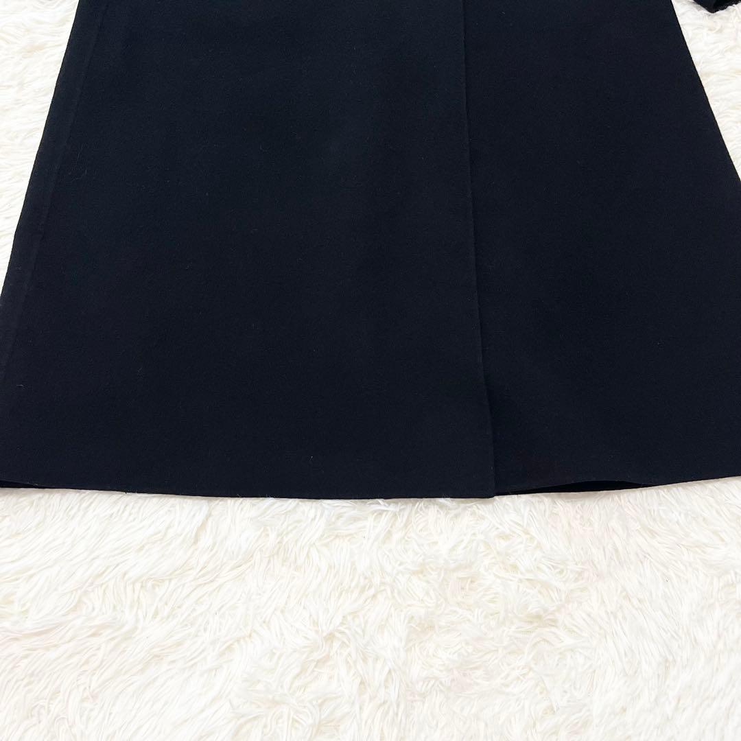 エッセン ロートレアモンイタリア製上質ウール100ゆったりチェスターリバーコート