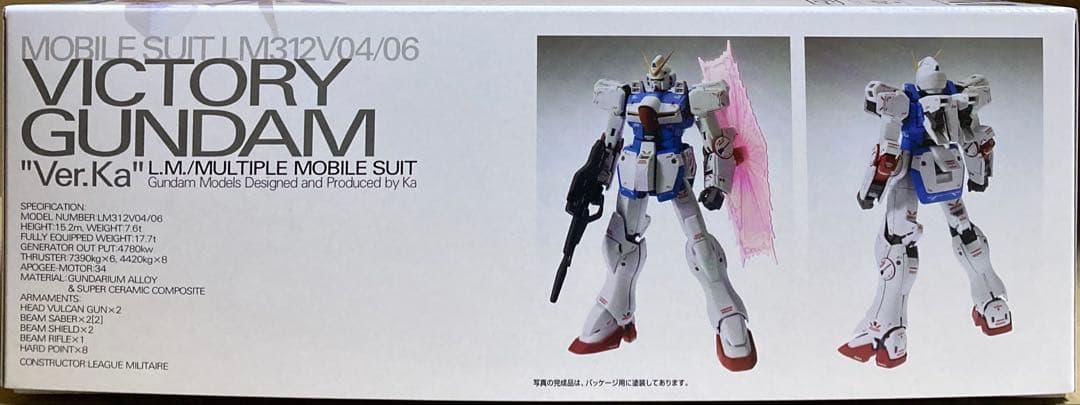 D*)様 MG ビクトリーガンダム Vガンダム Ver.Ka BANDAI