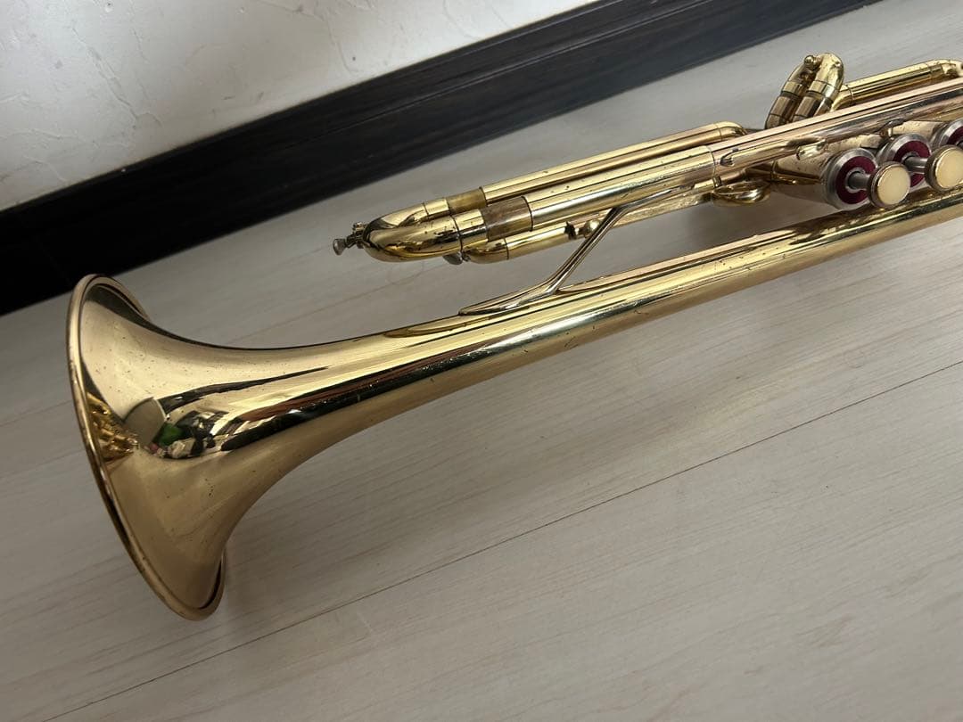 【ジャンク品】 YAMAHA トランペット YTR-235 ゴールド