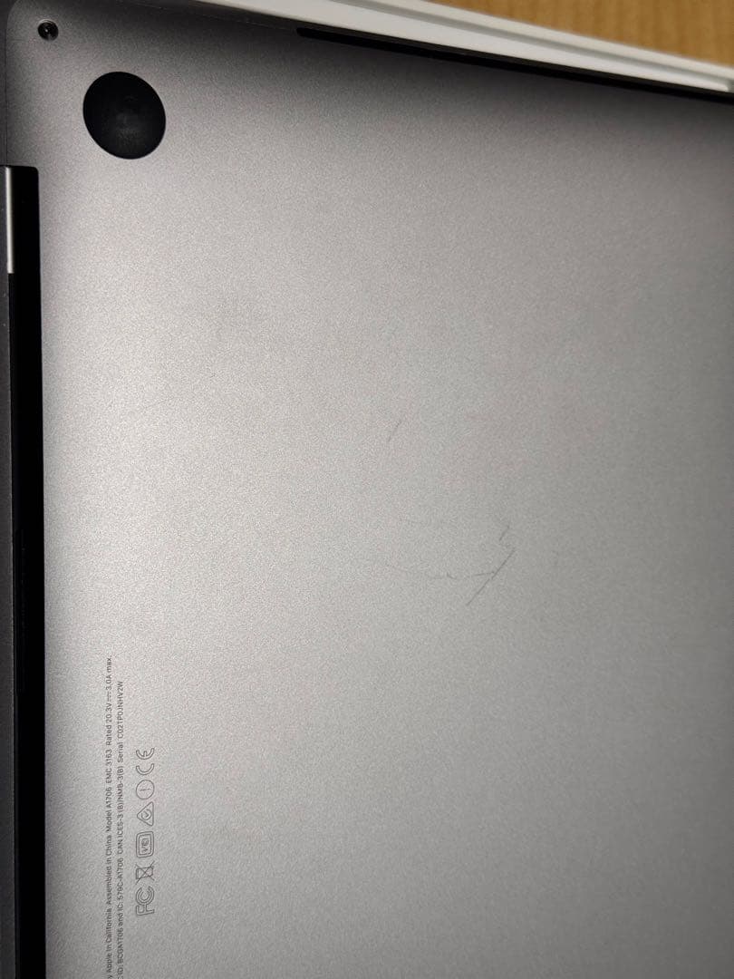 MacBook本体 MacBook Pro 13 2017 i7 16G SSD 1TB