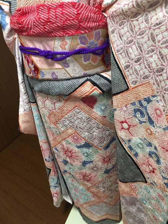 ちくわ様　藤娘きぬたや　本振袖　総絞り