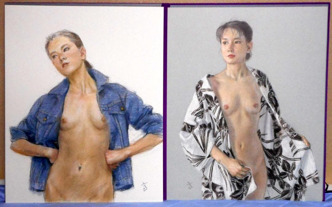 【値下】高塚省吾 素描集『女たち』（芸術新聞社）外箱付き 極美品 1993年初版