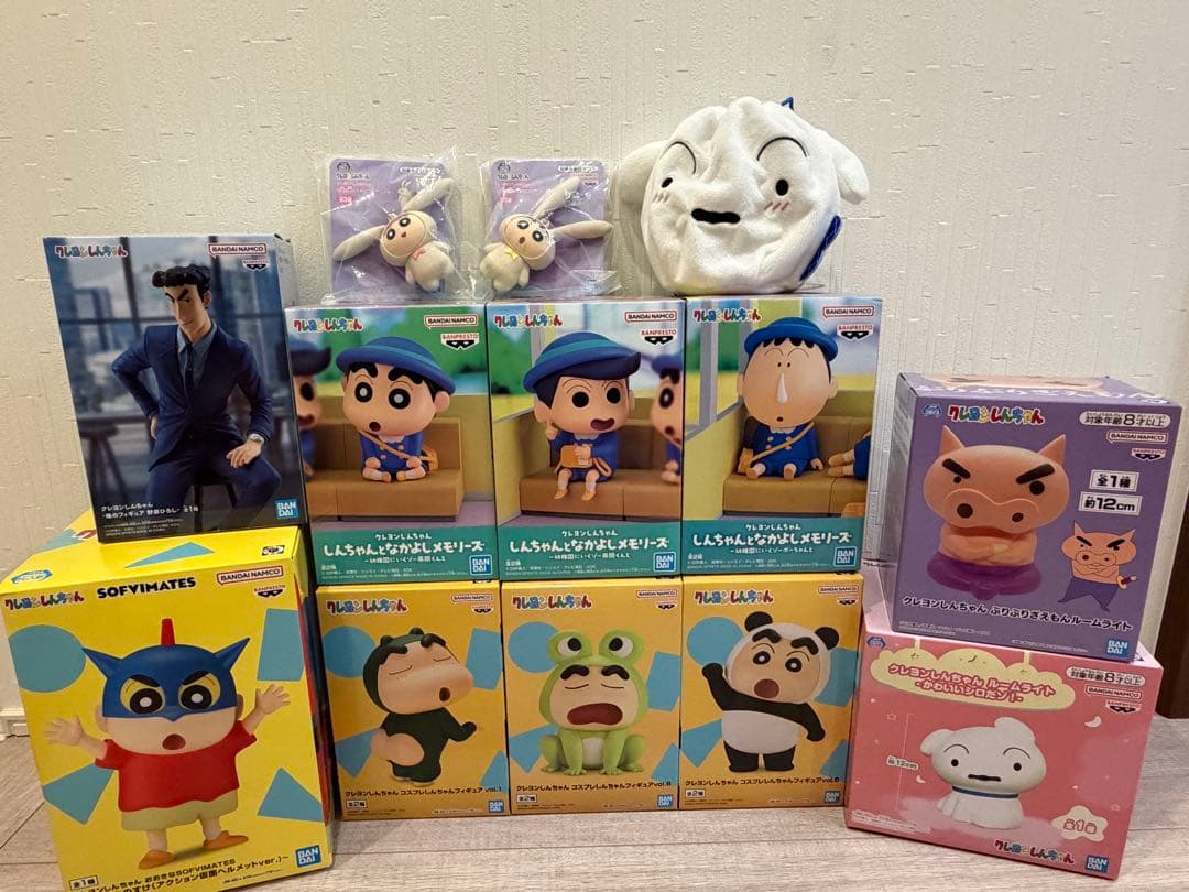 クレヨンしんちゃん プライズフィギュア　10体セット