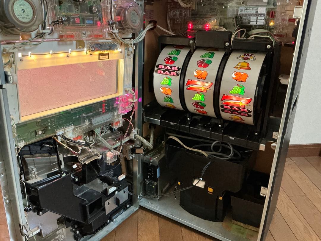 ニューアイムジャグラーEX-C 筐体本体 5号機 メダル不要機付き