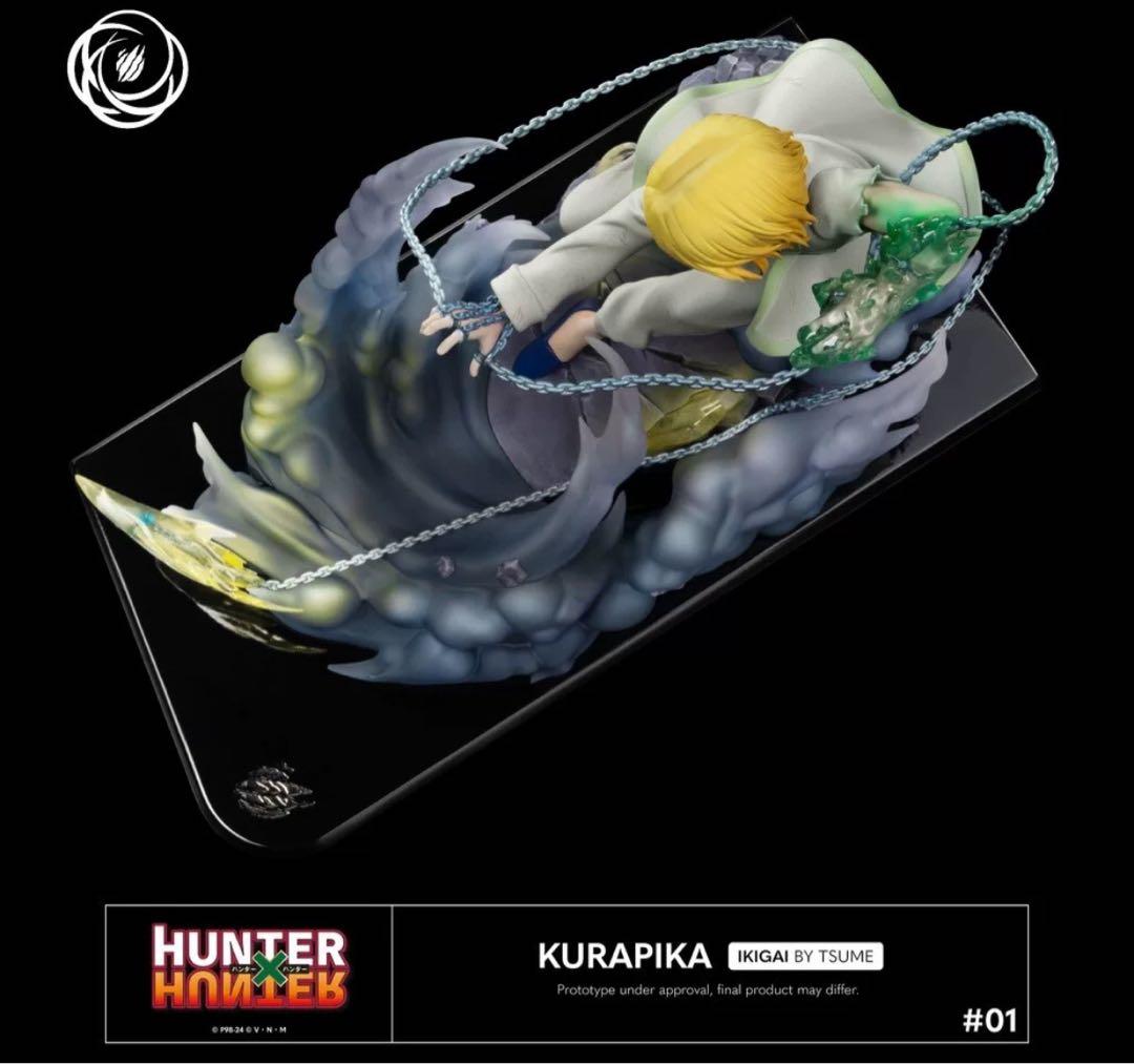 hunter×hunter クラピカ ガレージキット ガレキスタチュー ③