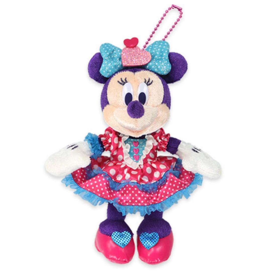 パルパルーザ　ミニーのファンダーランド　ぬいぐるみ　ぬいぐるみバッジ　4点セット