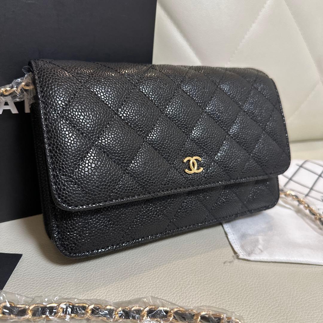 CHANEL ブラック　ショルダーバッグ　新品未使用　ノベルティ　24時間以内配