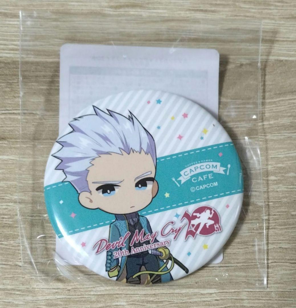 デビルメイクライ　カプコンカフェ　缶バッジ　バージル