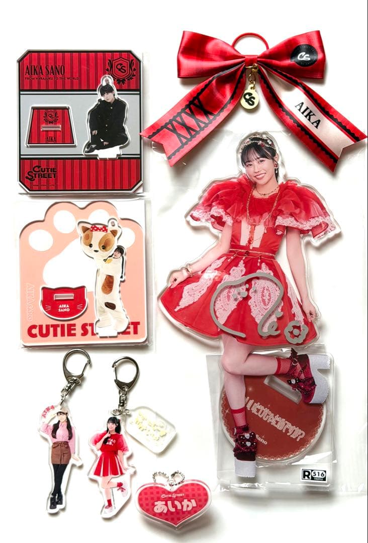CUTIESTREET 佐野愛花 アクリルスタンドセット