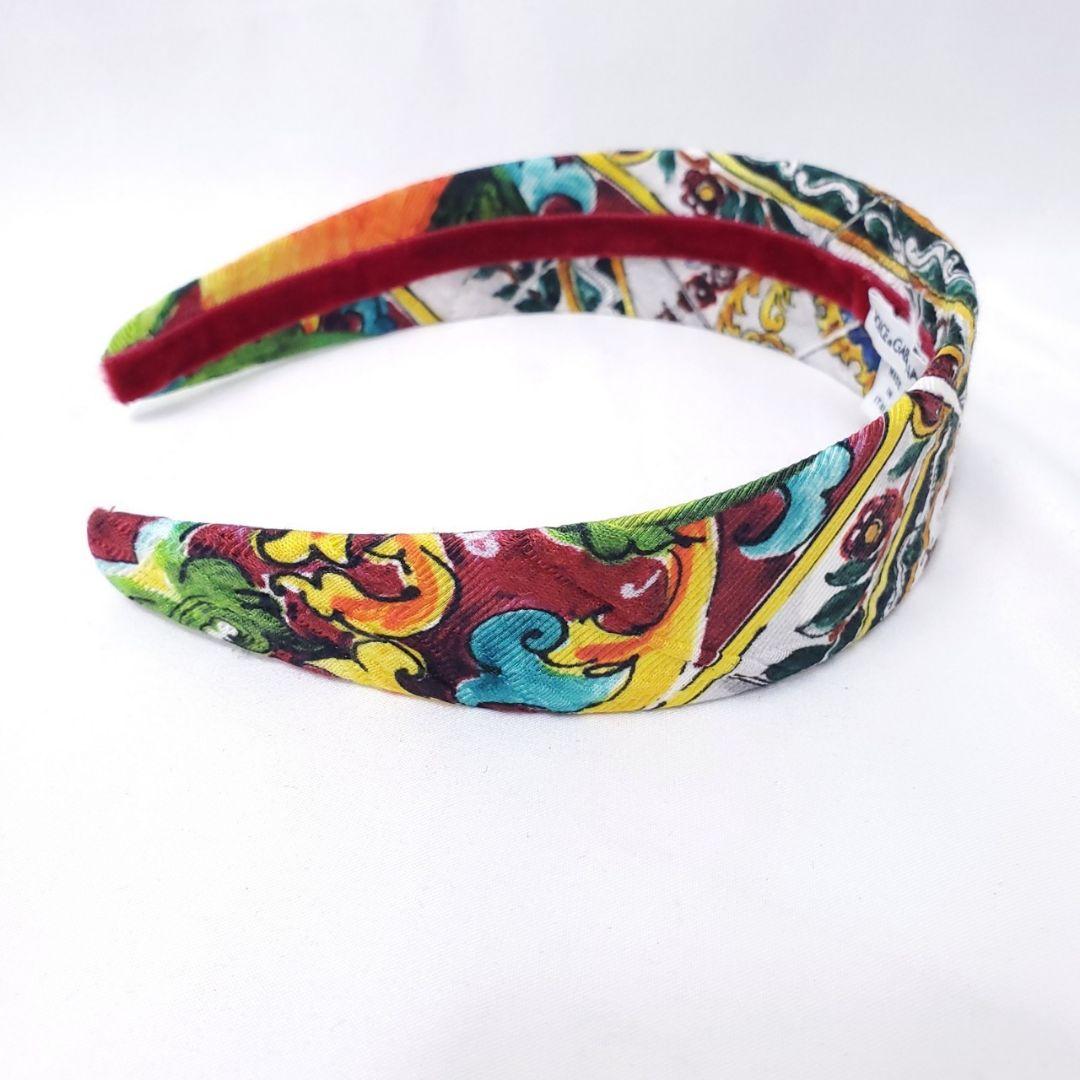 希少美品✨ドルチェ&ガッバーナ マヨリカ柄 カチューシャ