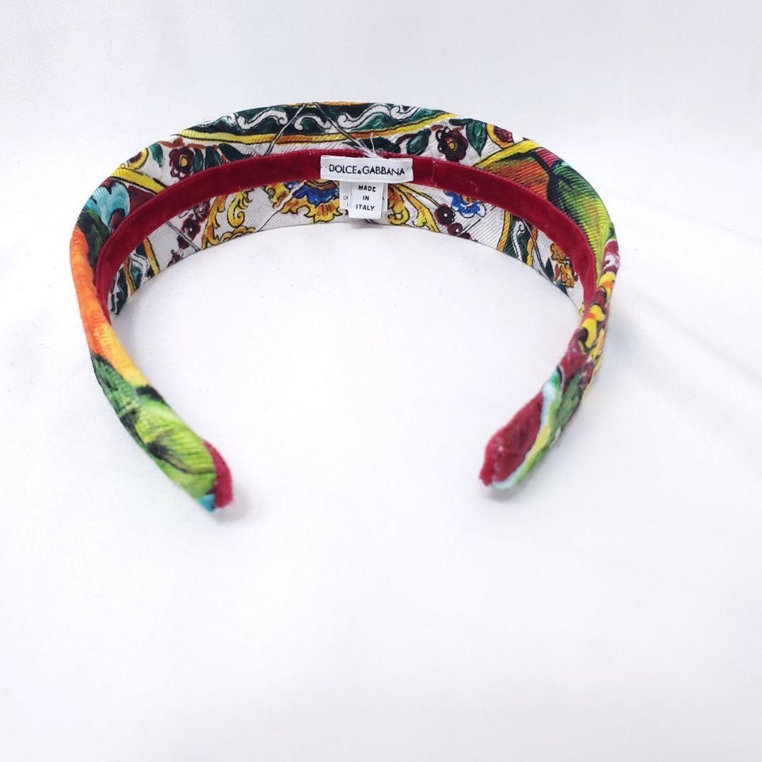 希少美品✨ドルチェ&ガッバーナ マヨリカ柄 カチューシャ