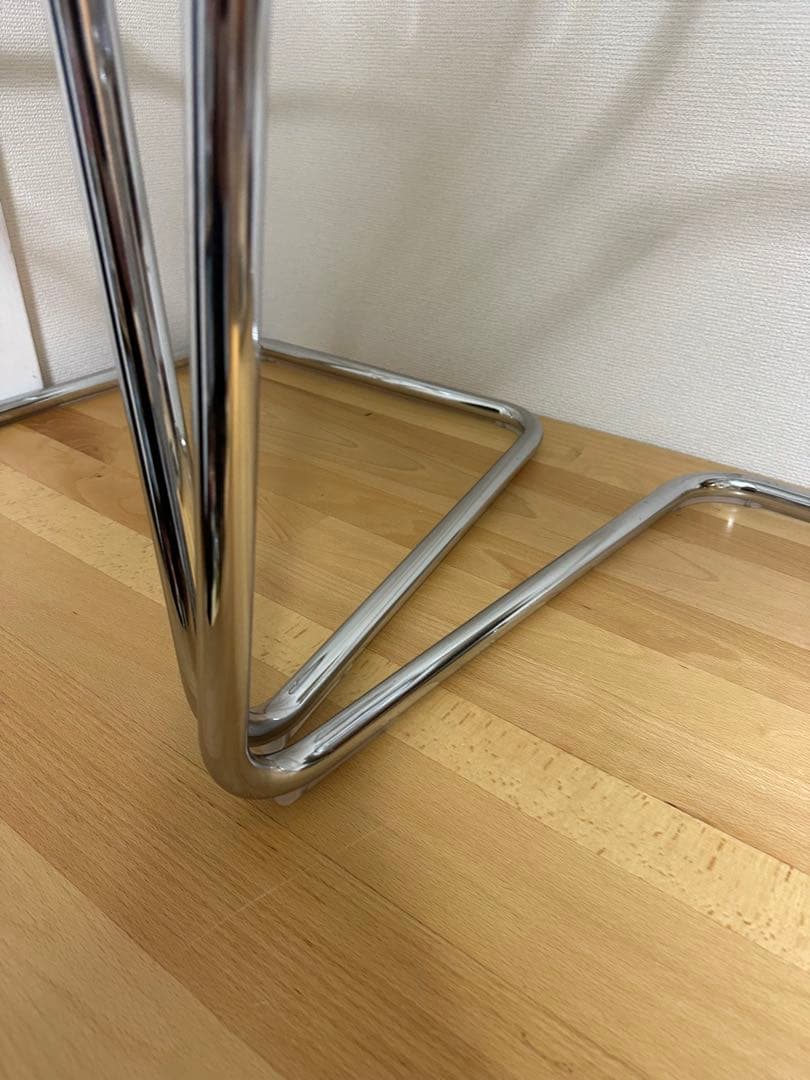 2脚　IKEA イケア TOBIAS トービアスチェア クロムメッキ チェア