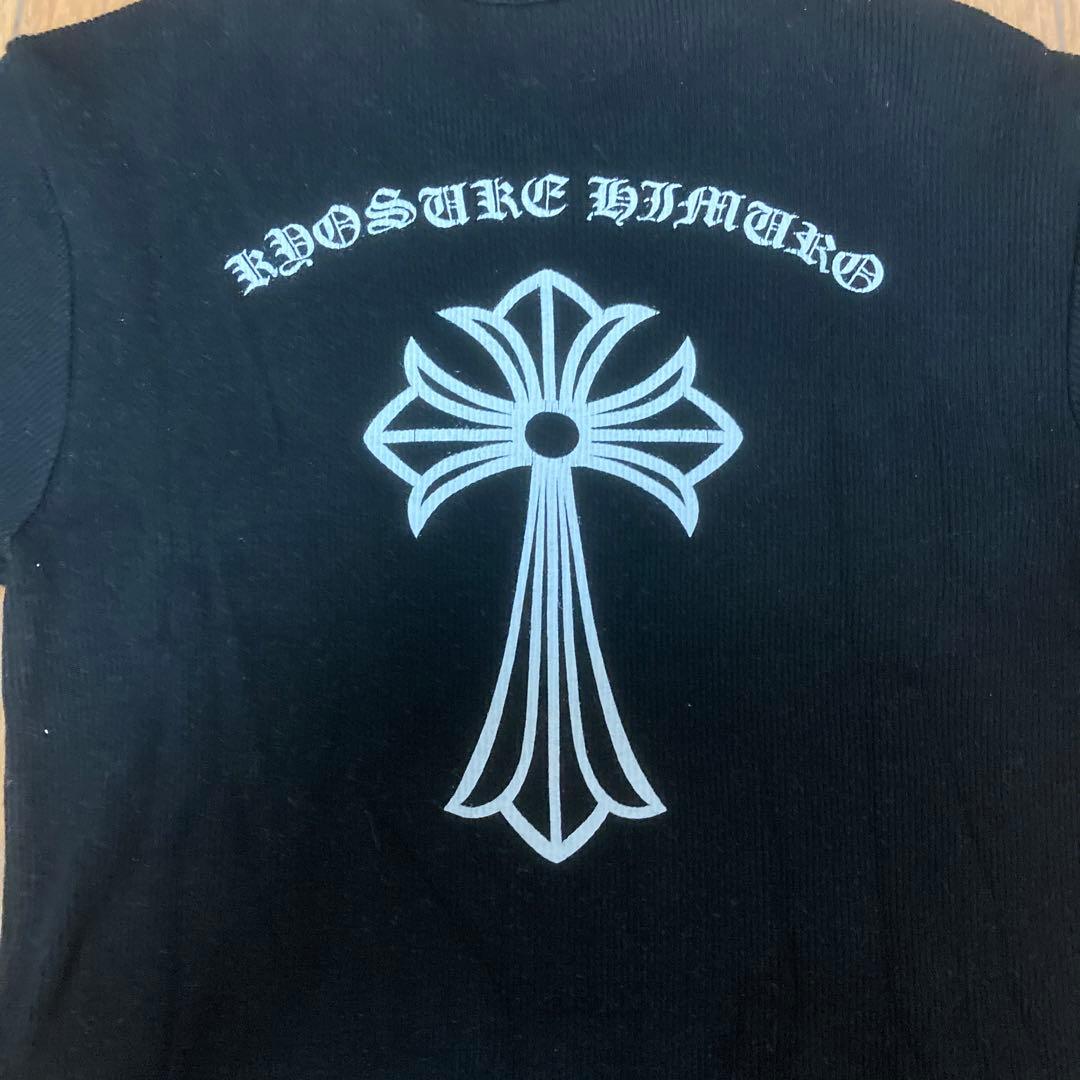 氷室京介　クロムハーツ　コラボ　Tシャツ　Lサイズ　黒