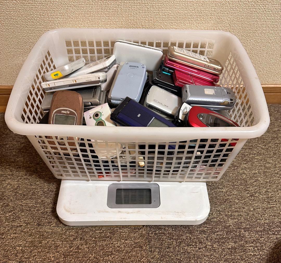 ガラケー　7.2 KG ジャンク　まとめ