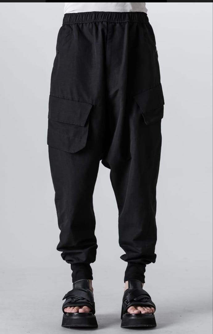 値下げ‼️超美品！！ユリウス24PREFWミリタリーカーゴクロッチパンツ