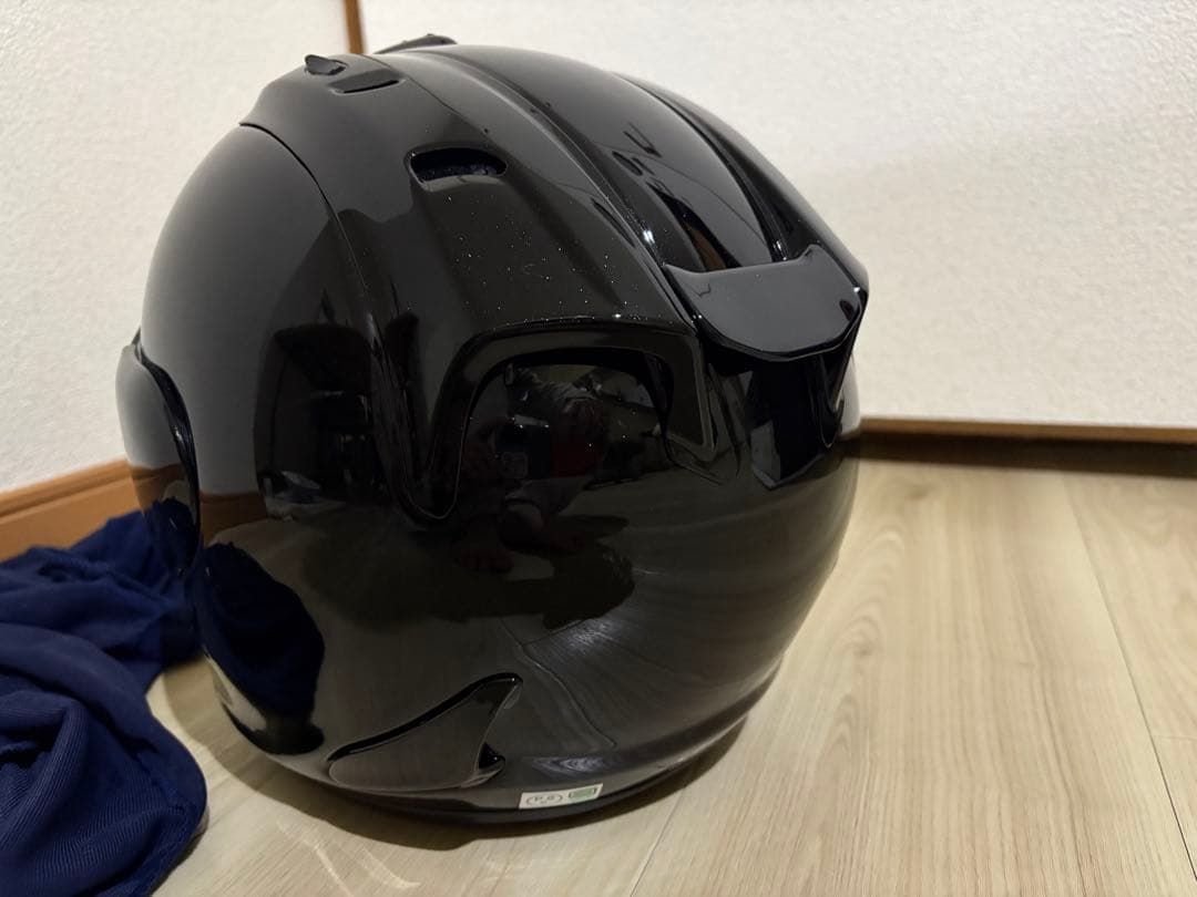 Arai ブラック ジェットヘルメット クリアシールド