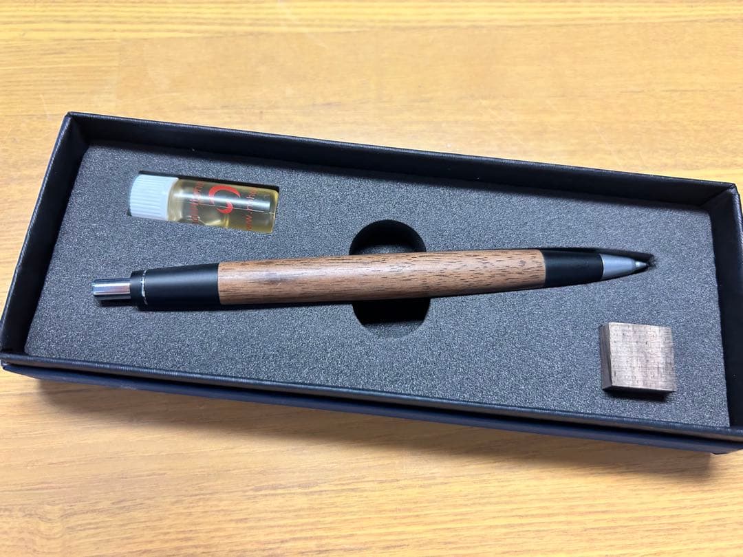 野原工芸 旧型 黒柿 シャープペンシル