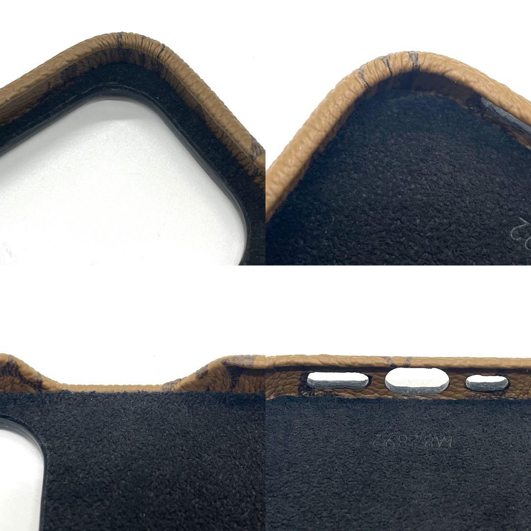 【極美品】ルイヴィトン iPhoneケース 15pro モノグラム リバース