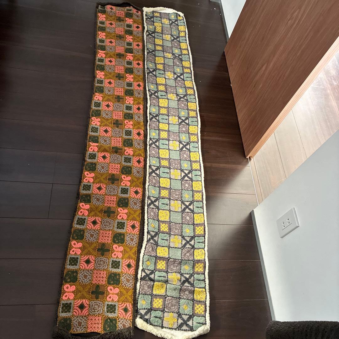 レア！　貴重！　ミナペルホネン　マフラー　forest tile 2色