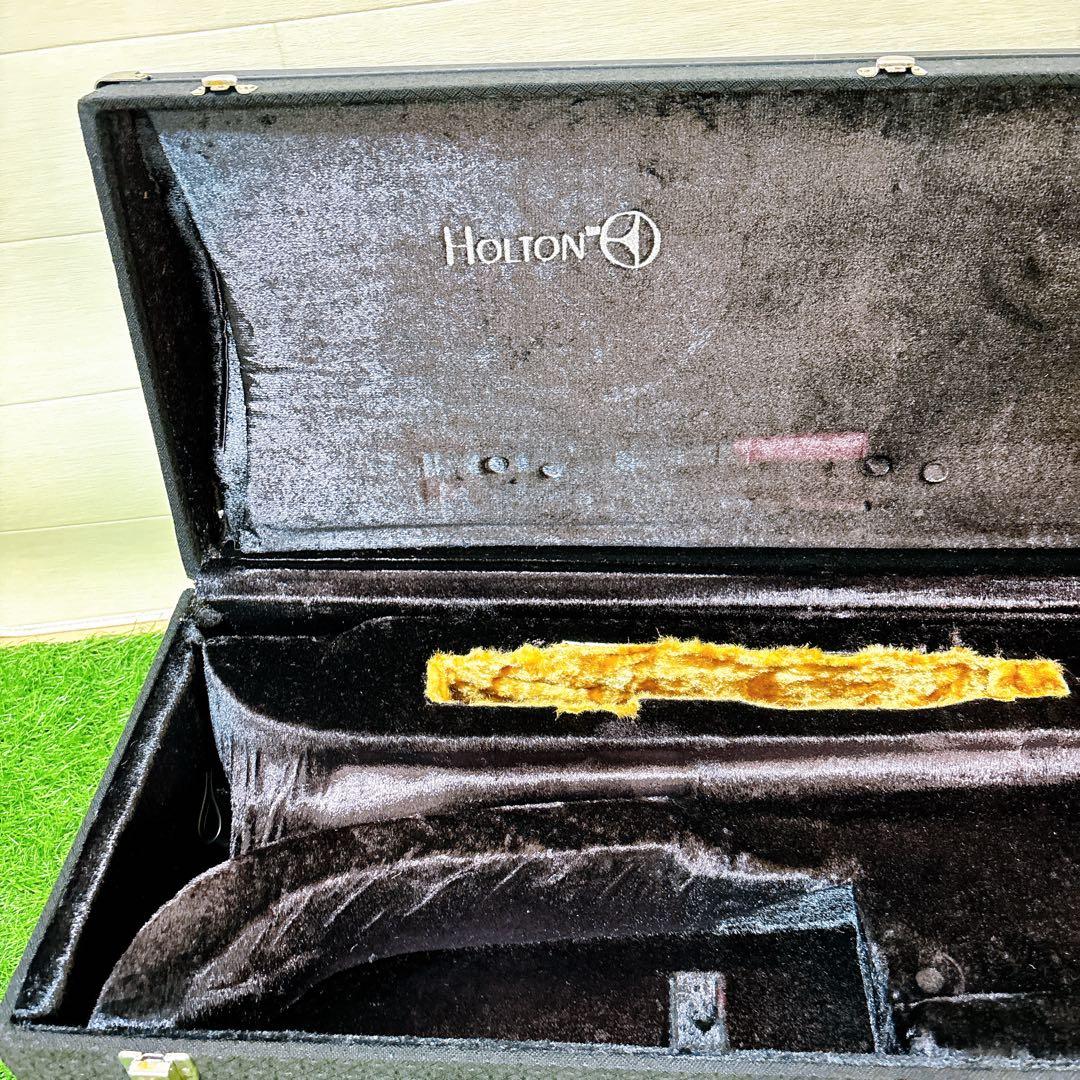 高級トロンボーンケース　ホルトン　管楽器　吹奏楽