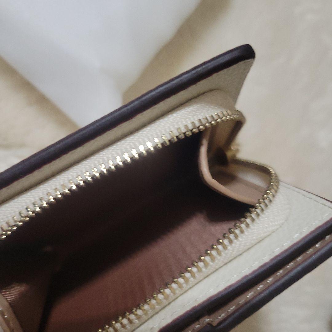 COACH コーチ 猫イラスト 二つ折り財布 ネコ アウトレット