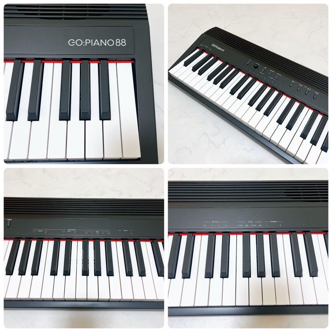 未使用級✨️2024年製 電子ピアノRoland GO-88P 付属品多数✨