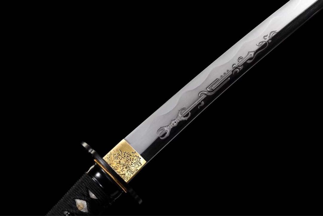 赤 三色研ぎ 高級本格居合刀 美術刀 刀装具 模擬刀 日本刀 模造刀 鑑賞用