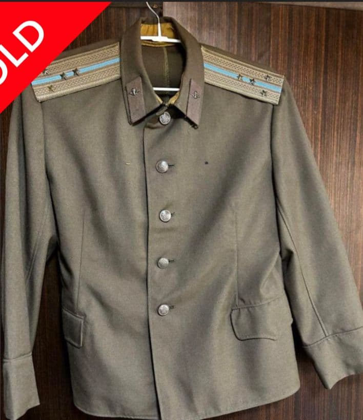 ソ連軍 野戦服上下 制帽セット